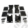 Hood Catch Kit (Black-TJ Style)