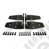 Door Hinge Set (Black Stainless)