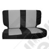 Rear Seat Cover Set (Black/Gray)