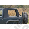 Bâche complète Suntop Cargo Top U2, couleur: Sable (Deep Sand) pour Jeep Wrangler JK (2 portes)