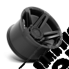 Jante aluminium Fuel Offroad couleur noir modèle D763 SFJ 5x127 / 12x20 / ET: -44 / CB: 71.50 - 1450.175 / D76320202647 / 76320202647