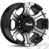 Jante Dick Cepek 2 Black 9x17 / 5X114.3 / ET : -12 - Jante alu 4x4 17 pouces - DC1179421