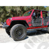 Kit de 2 demi portes avant tubulaire avec rétroviseurs pour Jeep Wrangler JL 