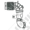 Durite turbo / boite à air 2.8L CRD Jeep Wrangler JK 