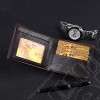 Portefeuille Jeep pour homme - Couleur : marron clair