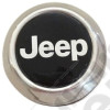 Kit de 4 emblèmes Jeep pour cache moyeu de jante à coller (diamètre 56mm)