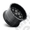 Jante Aluminium Fuel Offroad D561 Crush Couleur : Gloss Machined Double Dark Tint 9x17 / 5x114.3 / ET: -12 - D56117902645