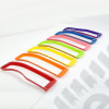 Kit d'inserts multicolore (enjoliveurs) de calandre pour Jeep Wrangler JL