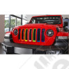 Kit d'inserts multicolore (enjoliveurs) de calandre pour Jeep Wrangler JL