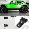Kit enjoliveurs de charnières de portes (couleur: noire) Jeep Wrangler JK