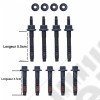 Kit de visseries pour collecteur d'échappement 5.2L et 5.9L V8 moteur Chrysler pour Jeep 