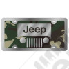 Plaque d'immatriculation américaine Jeep camouflage - EUR-1414SLD-1GC