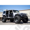 EXT-90189B Kit de 4 demi portes en aluminium avec rétroviseurs pour Jeep Wrangler JL Unlimited 