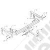 Crochet d'attelage Europe pour Jeep Grand Cherokee ZJ, ZG