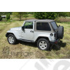 Bâche complète Fastback Top U2, couleur: Sable (Deep Sand) pour Jeep Wrangler JK (2 portes)