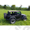Bâche complète Suntop Fastback Top U2 - Couleur : Khaki (Military Green) - Jeep Wrangler JL (2 portes)