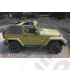 Bâche complète Suntop Fastback Top U2 - Couleur : Khaki (Military Green) - Jeep Wrangler JL (2 portes)