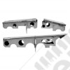 G2 68-2050 Kit de renfort de pont avant à souder (marque G2) pour Dana 30 Jeep Wrangler JK