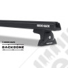 Galerie de toit Rhino-Rack complète (3 barres) pour Jeep Wrangler JK Unlimited (4 portes) 
