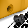 Glacière isotherme passive Dometic Patrol 20 (19 litres) - Couleur Glow (jaune) - DO9600028794