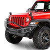 Pare chocs avant RockLine avec emplacement pour treuil - Jeep Wrangler JL et Gladiator JT - GR331201T / 331201T
