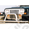 Enjoliveur de calandre en acier inox - Jeep Wrangler YJ - 55026587ST - Vendu sans les enjoliveurs de phare