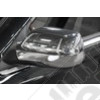 Kit d'enjoliveurs de rétroviseurs en plastique chromé pour Jeep Grand Cherokee WH, WK