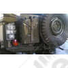 Porte jerrican sur panneau arrière type US - Jeep MB, GPW, M201 - A4123 / WOA4123