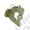 Crochet de remorquage 4 trous avec goupille max 3.500kg Jeep Willys MB, GPW, M201