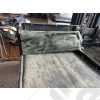 Occasion : Tapis militaire en plastique, 2 passages de roues arrière et sous portes avant, coffre et avant préformés (complet) pour Jeep CJ7 et Wrangler YJ