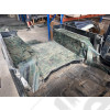 Occasion : Tapis militaire en plastique, 2 passages de roues arrière préformés, coffre et 2 passages de portes pour Jeep CJ7 et Wrangler YJ