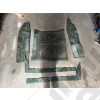 Occasion : Tapis militaire en plastique, 2 passages de roues arrière préformés, coffre et 2 passages de portes pour Jeep CJ7 et Wrangler YJ