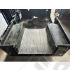 Occasion : Tapis militaire en plastique, 2 passages de roues arrière préformés pour Jeep CJ7 et Wrangler YJ
