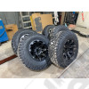 Pack de 5 roues complètes (montées et équilibrées) en 285/70R17 - entraxe: 5x127 - ET: -12 avec pneumatiques mixtes