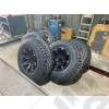 Pack de 5 roues complètes (montées et équilibrées) en 285/70R17 - entraxe: 5x127 - ET: -12 avec pneumatiques mixtes