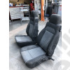 Occasion : Kit de 2 sièges avant origine gauche et droit (couleur : noir et gris) - Jeep Wrangler TJ