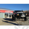 Pare chocs avant acier WARN avec porte treuil et barre protection Jeep Cherokee XJ