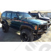 Pare chocs avant acier WARN avec porte treuil et barre protection Jeep Cherokee XJ