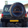 Porte roue de secours WARN pour pare chocs arrière WARN réf: 1533.55 Jeep