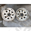 Occasion : Lot de 2 jantes Acier Blanches 7x16 / 5x139.7
