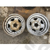Occasion : Lot de 2 jantes Acier Chromé 7x15 / 5x114.3