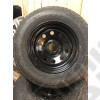 Lot de 5 roues complètes neuves (prêtes à monter) pneus Kumho Road Venture 225/75R16 et jantes Modular noire 5x114.3 - 8x16