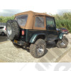A VENDRE D'OCCASION: Jeep Wrangler YJ 4.0L année: 14/07/1992 4.0L essence 23 chevaux prix carte grise 391€ dans le gard 4 places accessoires et entretien: kit rehausse 4'' skyjacker body lift 2'' 5 jantes acier chromé 10x15 5 pneus BF Goodrich MU
