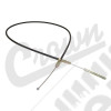 Câble de frein à main, longueur: 63-5/8" / 175.77cm pour Jeep CJ2A , CJ3A , CJ3B , CJ5 , CJ6