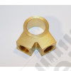 JA000557 Raccord 2 voies sortie maître cylindre de frein Jeep Willys MB, GPW, M38, M38-A1, M201, CJ2A, CJ3A, CJ3B, CJ5, CJ6