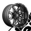 Jante aluminium Fuel D567 Lethal Couleur Black 8x15 / 5x114.3 / ET: -18 - D56715800437
