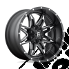 Jante aluminium Fuel D567 Lethal Couleur Black 8x15 / 5x114.3 / ET: -18 - D56715800437
