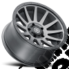 Jante aluminium Icon Alloys Compression Titanium - 9x18 / 5x127 / ET : 0 / CB: 71.6
