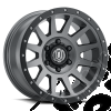 Jante aluminium Icon Alloys Compression Titanium - 9x18 / 5x127 / ET : 0 / CB: 71.6