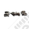 Porte clef Jeep Willys en acier